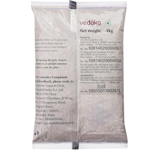 Image of Amazon Brand - Vedaka Premium Toor Dal, 1kg