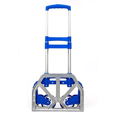 Carretilla portátil plegable aluminio azul miniatura 7