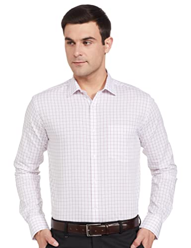 Image of Park Avenue Men's Checkered Slim Fit Shirt