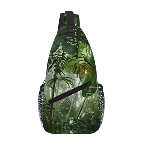 Sac à dos à bandoulière forêt tropicale pour vos balades urbaines