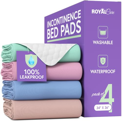 Royal Care Incontinence Pads 34x36 4-Pack