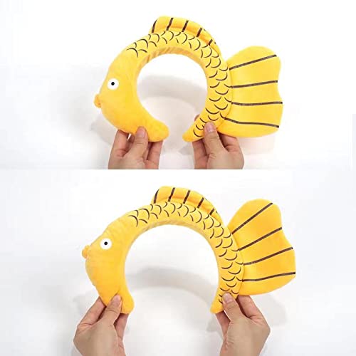 Miniatura 3 de 2 piezas de diadema divertida maquillaje horquilla diadema divertida forma de cangrejo rosa diadema cara lavado cara cara soporte de pelo incluye 2