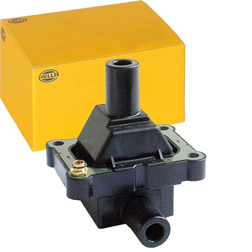 HELLA 5DA 193 175-361 Bobina de encendido - 12V - 1polos - Bobina de encendido de distribuidor - atornillado