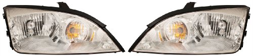 05-07 For FORD Focus ZX4 Headlights Headlamps Head Lights Lamps Pair Set