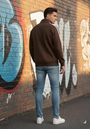 Image of SHAIRA FASHION Men's Cotton Blend Regular Fit Hooded Sweatshirt | Stylish Casual Wear Winter Sweatshirt for Men I Gym Warm Travel Hoodies for Boys