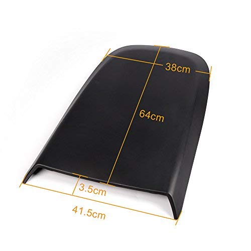 Compatible For Ford Mustang GT V8 2005 2006 2007 2008 2009 Front Racing Style Air Vent Hood Scoops Black