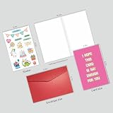 Funny Gay Lesbian Card - LGBTQ+ Birthday Card for Friend Partner Boyfriend Girlfriend - Inclusive Humorous Pride Month Anniversary Greeting Card - I Hope This Card Is Gay Enough for You - 1 Card 5.3'' x 8'' with Envelope