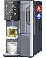 VonWater C5-Blue Countertop Reverse Osmosis System with Tea Infuser-3s Instant Hot, 6 Temp Settings 7-Stage RO Filtration Dispenser, NSF/ANSI372/42/58, Portable Pitcher, 3:1 Pure to Drain