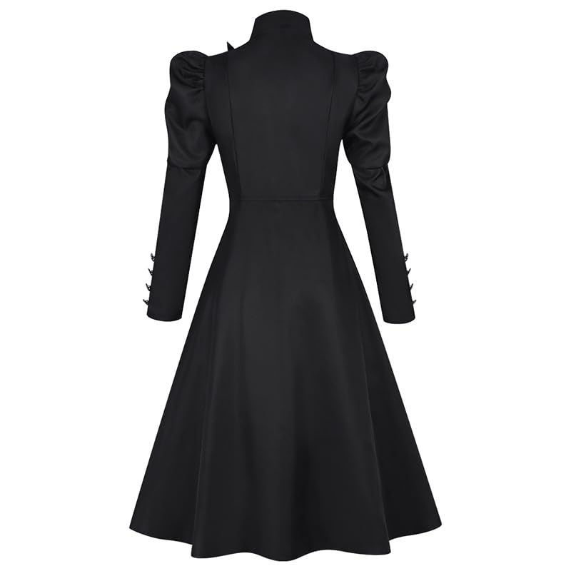 CR ROLECOS Witch Costume for Women Elphaba Wicked Witch Halloween Costume Adult Women's Witch Outfit Costume for Halloween S - Image 2