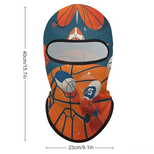 Balaclava para hombre y mujer, máscara para esquí, baloncesto y fútbol, cubreboca completo para ciclismo miniatura 2