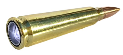 Real Bullet Flashlights (CREE LED) | Made In USA | Great Flash Light for Birthday, Anniversary Or Retirement Gifts