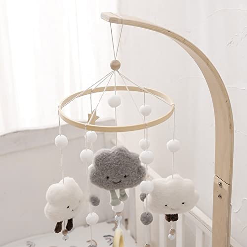 HOBIANO Campana da letto in legno con campanello a...