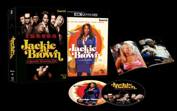 Jackie Brown (1997) [Imprint Limited Edition Hardbox] Collection #493 (4K Ultra HD + Blu-ray)