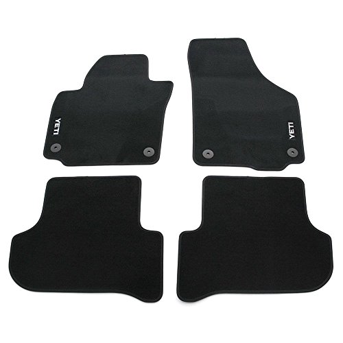 Skoda 5L1061404 - Set di 4 tappetini in Tessuto