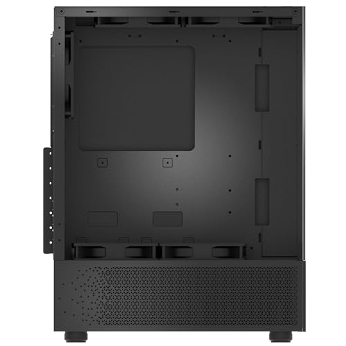 Gabinete para PC XPG INVADER X MINI ATX Mid Tower con 5 ventiladores ARGB y color negro - BKCWW miniatura 5
