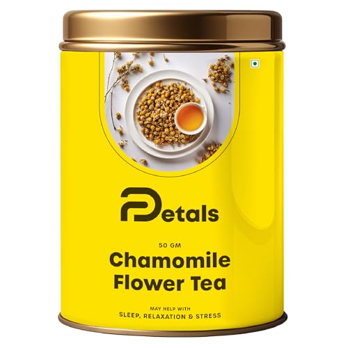 DPetals Chamomile Herbal Infusion for Calming your Senses, Relaxa...