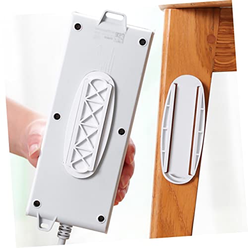 Hemobllo 30 Peças Suporte De Soquete Adesivo Fixador De Faixa De Energia Suportes De Cabo Protetores