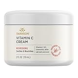 Swanson Vitamin C Cream - 2 fl Ounce (59 ml) - Nourishing Cream for Skin Health and Radiance