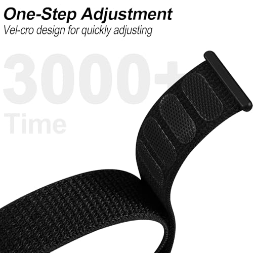 Correa de Nylon para Garmin 22mm Hook y Loop miniatura 3
