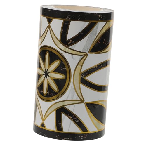 DOITOOL Borde De Pintado Autoadhesivo y Resistente Al Vapor Decoración Clásica Para Paredes Lisas De Cocina Baño y Hogar Fácil De Cortar y Quitar Sin Residuos