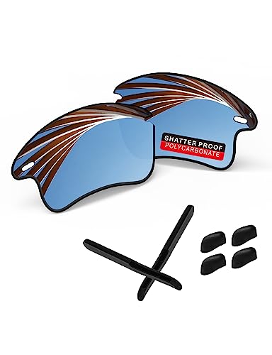 Image of PRO+ Polycarbonate Replacement Lenses & Rubber Kits for Oakley Fast Jacket Series Sunglasses