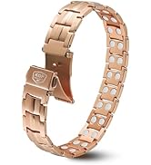 KGP Strength Magnetic Bracelet with Healing Magnets for Men or Women,Magnetic Stainless Steel Bra...