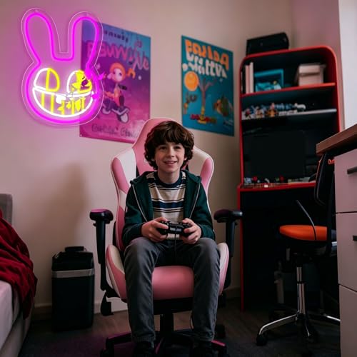 Image of AHlove Circus Neon Sign for Wall Decor,LED Neon Lights for Game Room、Man Cave,Birthday、Christmas Gifts for Teen Boys and Girls