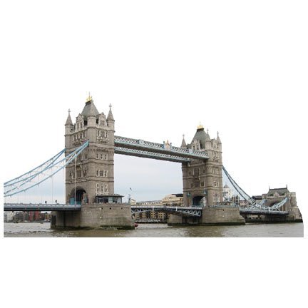 H13013 London Bridge Cardboard Cutout Standup