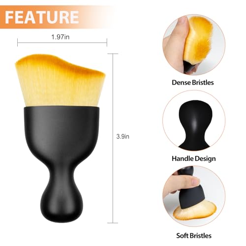 Car Interior Detailing Brush Cleaning Kit, Soft Bristle Dusting Brush - image 2