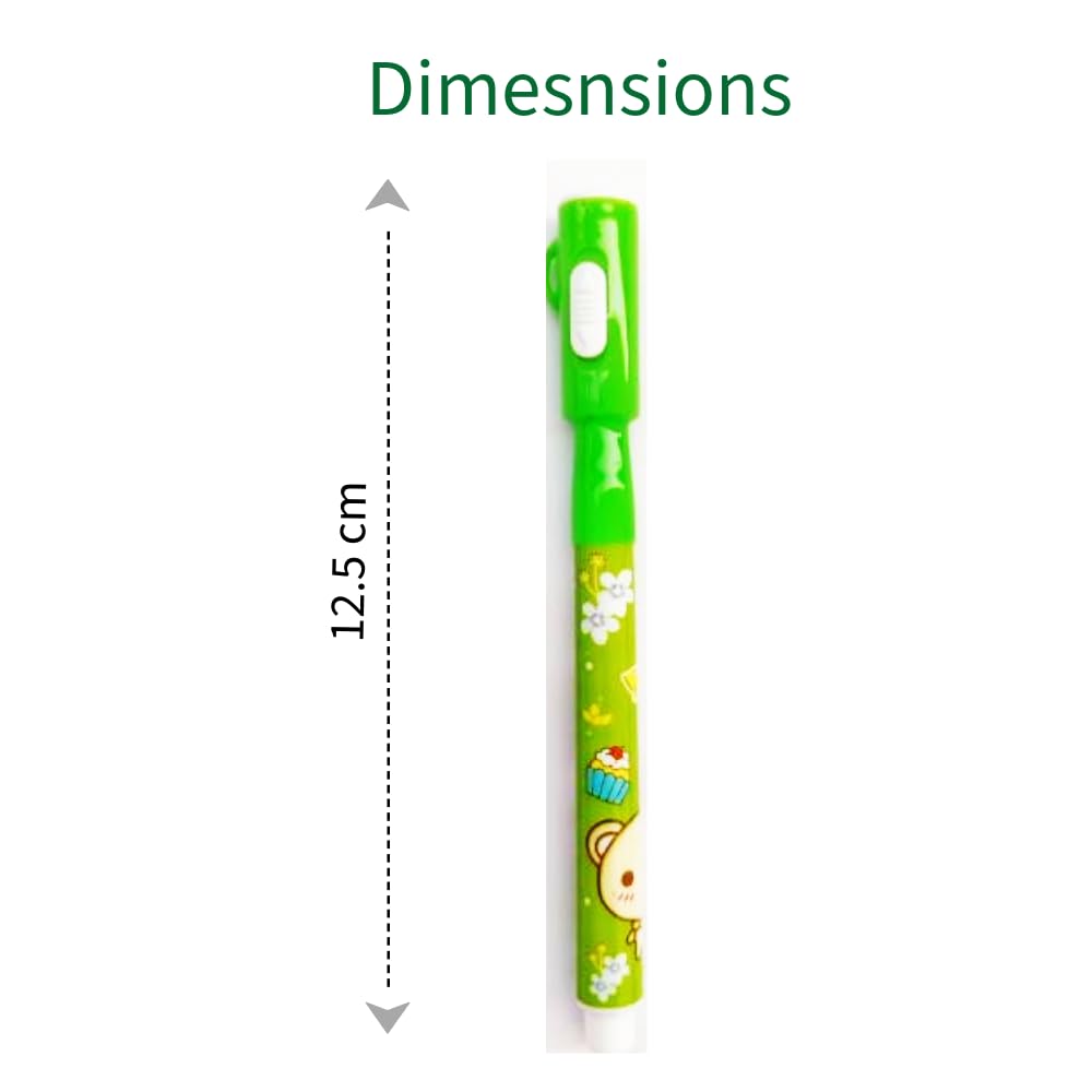 NeedVibes Invisible Ink Pen for Secret Writing (Pack of 12, 12