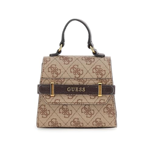 Image of GUESS Women's Printed Satchel Bag| Ladies Purse Handbags | Gift For Ladies