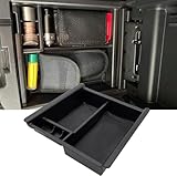 JOJOMARK for 2019 Toyota Tacoma Accessories Center Console Organizer Tray Armrest Box Secondary Storage Fit 2020 2019 2018 2017 2016 Tacoma