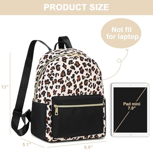 Image of BTOOP Mini Backpack Women Girls Water-resistant Small Backpack Purse Shoulder Bag for Womens Adult Kids School Travel