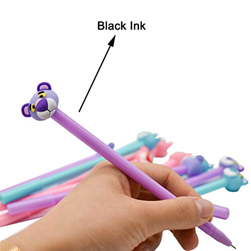 Bolígrafos Maydahui 12 Piezas Tiger Rollerball Negro miniatura 5