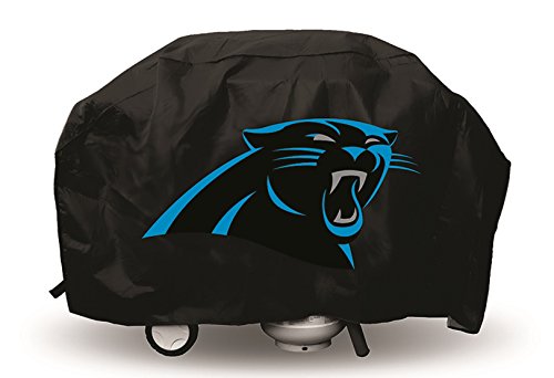 Hall of Fame Memorabilia Carolina Panthers NFL Deluxe Grill Cover with Protective Lining Hall of Fame Memorabilia Carolina Panthers NFL Deluxe Grill Cover with Protective Lining