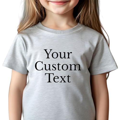 Custom Text T-Shirt, Personalized Shirts with Your Text, Shirts With Your Own Text Idea, Colorful Text Idea Tshirt4