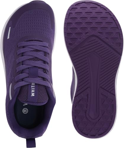 Image of WHITIN Women's Wide Toe Box Road Running Shoes | Roomy Toe Box for Natural Toe Splay, Zero Drop Design for Balanced Alignment, Lightweight Comfort for Walking & Wide Feet