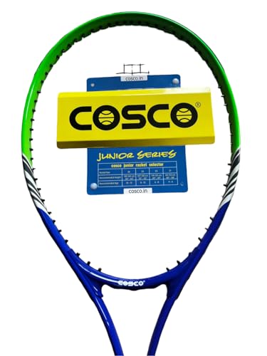Image of Cosco Alloy Steel Drive-27 Tennis Racket, Multicolor