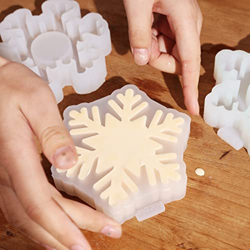 BOOWAN NICOLE Stampo per portacandele a forma di