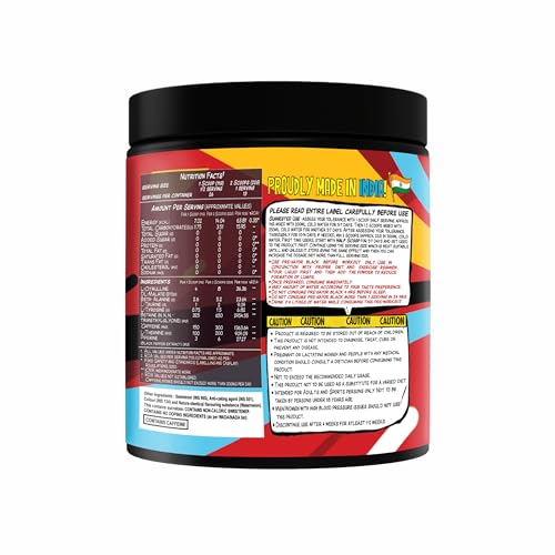 Image of Gayor Essentials Pre Gayor Black (Cola, 286g, 26 Servings) | Advanced Pre-Workout, 200mg L-Theanine,300mg Caffeine, 8g Citrulline Malate, Piperine, black pepper extract