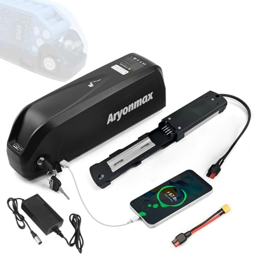 【Batteria Ricambio Perfetta】Le nostre batterie per bici elettriche sono compatibili con la maggior parte dei kit motore, come quelli per Bafang Voilamart AW Tongsheng e altri, ma esclude questi 4: non compatibile con Bosch SHIMANO Yamaha Panasonic. 🔋Adatta per mountain bike elettriche per adulti, e-bike da pendolare, biciclette ibride, tricicli elettrici, bici con pneumatici larghi, e-bike da spiaggia, monopattini elettrici e altro ancora.