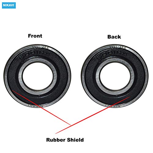 Image of NIKAVI BB02 6001-2RS Bearing (1pc)