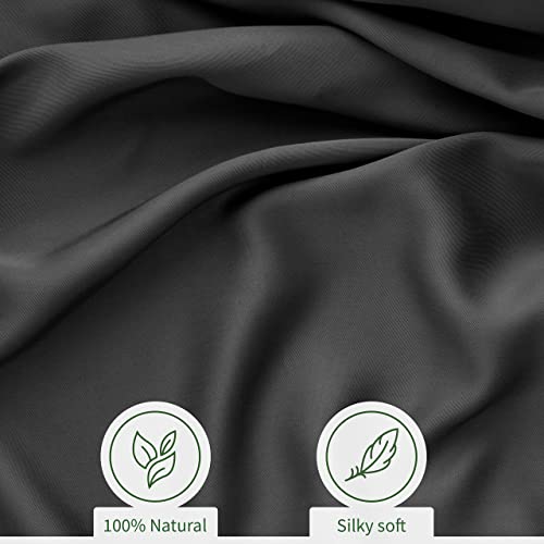 Bambaw Bamboo Single Flat Sheet, 240x290 cm, Keep Cool at Night Summer Bed Sheets, 100% Bamboo Bedding - Image 3