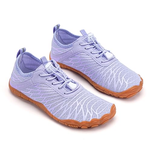 Image of Hike Barefoot Shoes for Women Men Breathable & Non-Slip Athletic Footwear Wide Toe Water Shoes,Designed for Walking,Running&Swimming