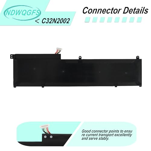 Image of C32N2002 Laptop Battery for Asus ZenBook Pro 15 UX535 UX535LI & ZenBook Flip 15 UX564EH UX564PH Seriesc 32n2022 Battery Replacement Compatible with 0B200-03770000, 3ICP7 /54 /64-2