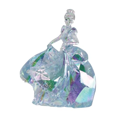 Enesco Licensed Cinderella Facet Figurine, Einfarbig, 2.56 Inch - Image 3