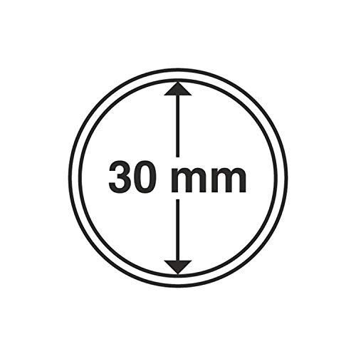 Preisvergleich Produktbild Leuchtturm CAPS30 10 Münzkapseln 30 mm