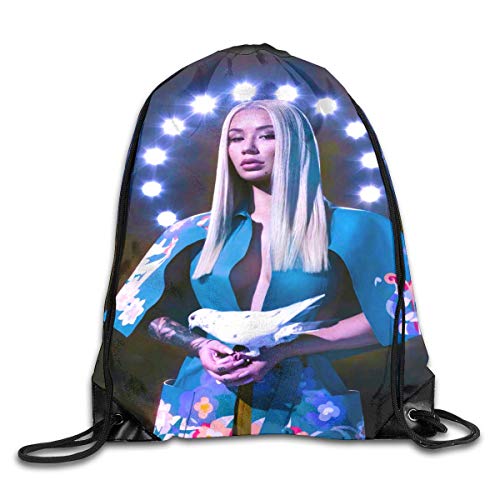 Shenguang Lggy Azalea Mochilas con cordón Escolar Deportes Cinch Saco Natación Viajes