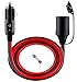 Price comparison product image Sucre Auxiliary ® 12-24V Power Motorcycle Car Cigarette Lighter Socket Plug Extension 1M Cable
