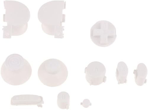 Miniatura 4 de ABXYZ Botones + Palanca de Pulgada D-pad Triggers Botones Completos Mod Set para Nintendo NGC Gamecube Controller Color Blanco